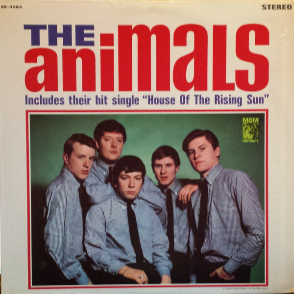 Обложка американской версии дебютного альбома «The Animals»