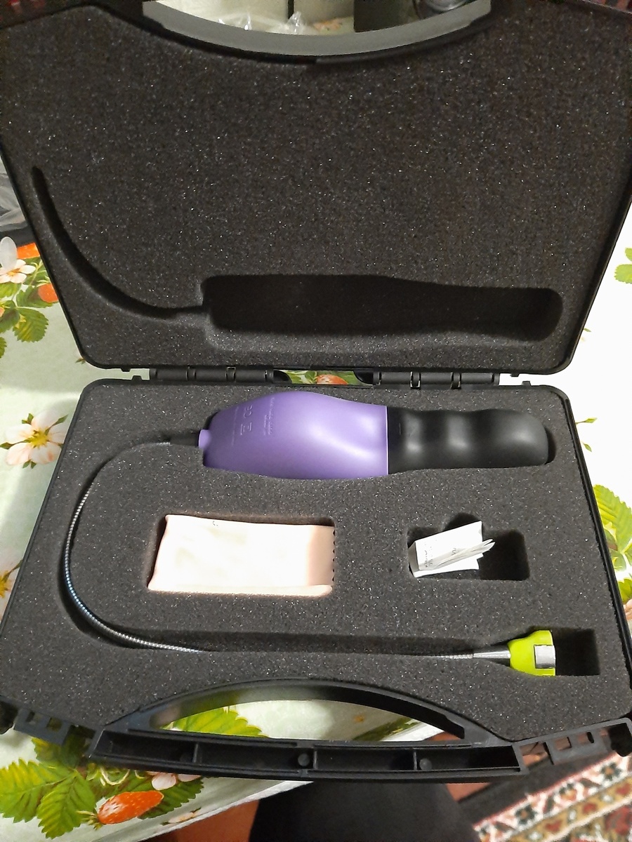 На месте чека лежали батарейки