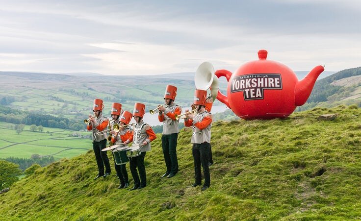 рекламная компания Yorkshire Tea