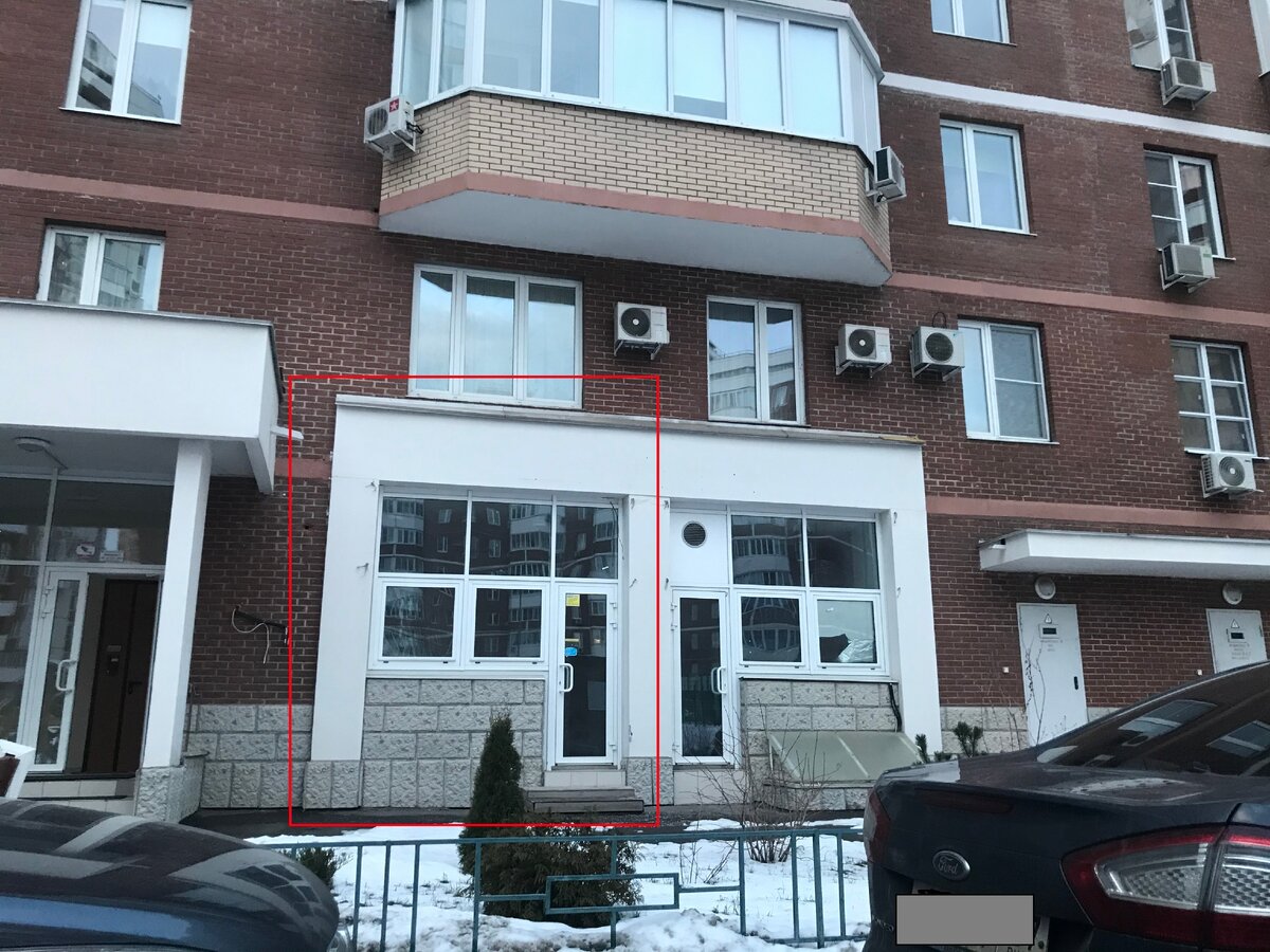 Так выглядело это помещение...
