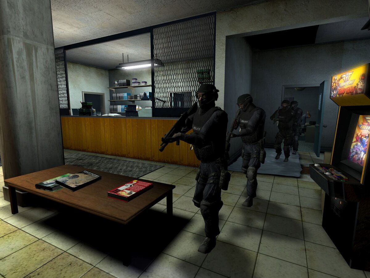 шутер swat 4 от первого лица 
