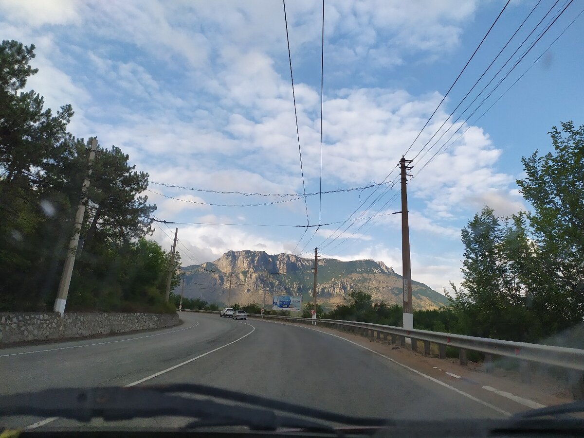 Крым, трасса