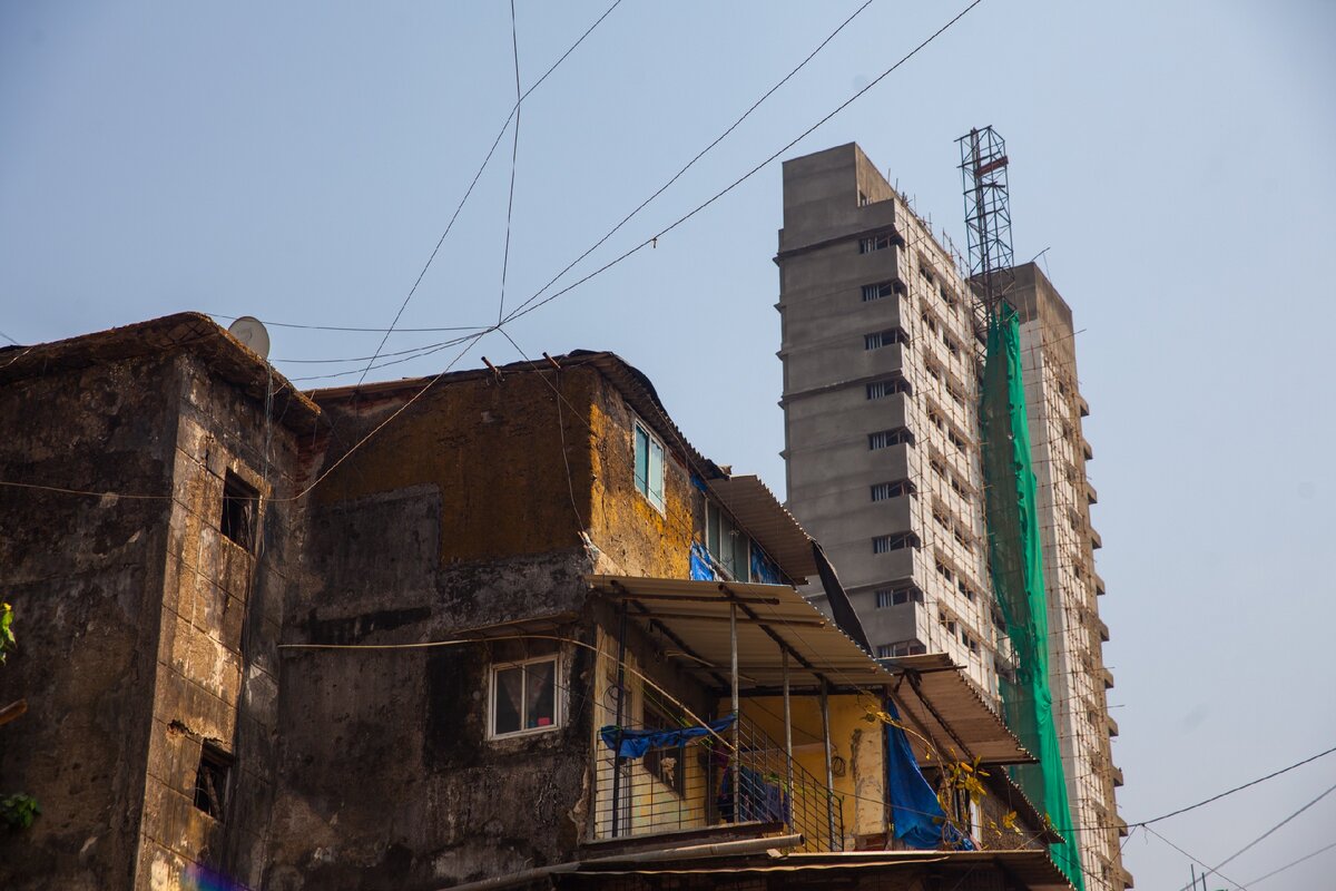 Бедный и богатый дома