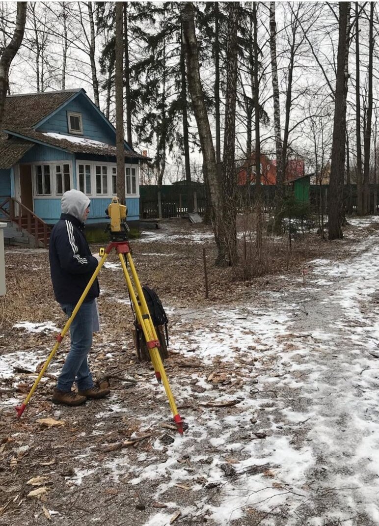 Определение координат точки.