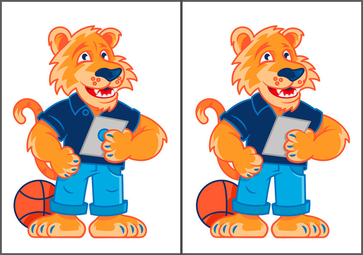 Найди 10 отличий