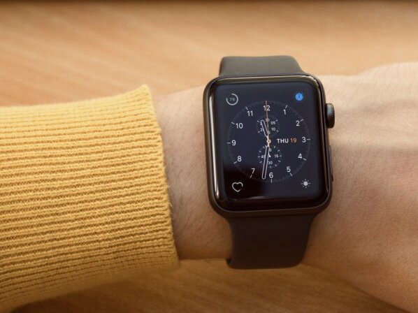 Apple Watch на руке