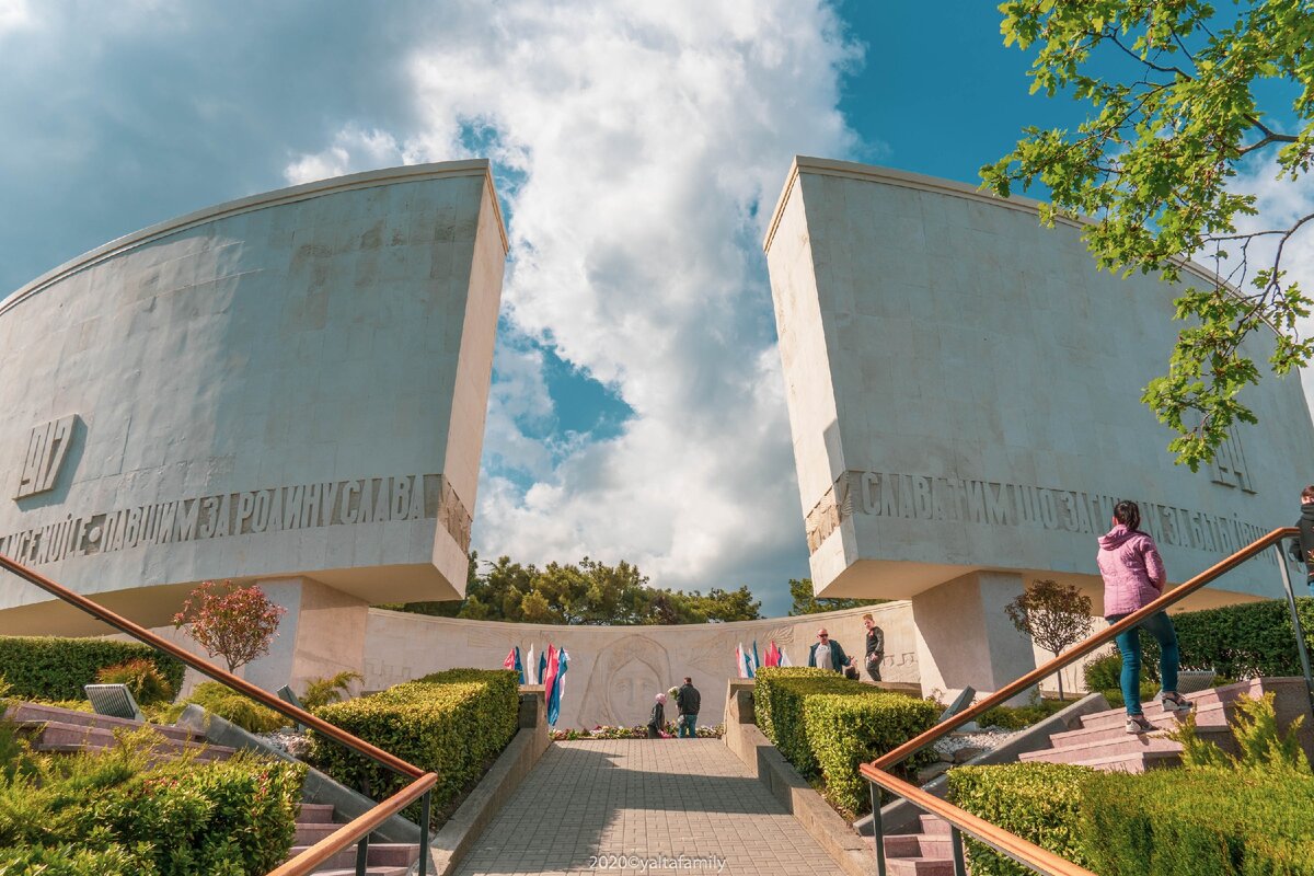 Холм славы в ялте фото