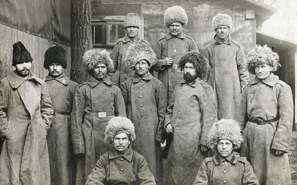 члены "карательного отряда" Сибирской армии