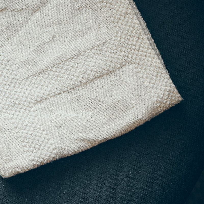 Хлопковый плед из Jeans