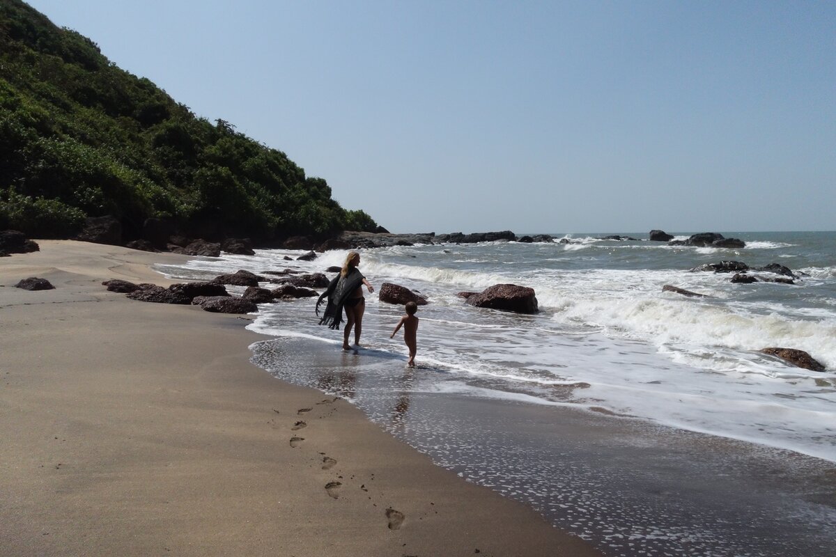 2018, Гоа, Индия, фотография из семейного архива