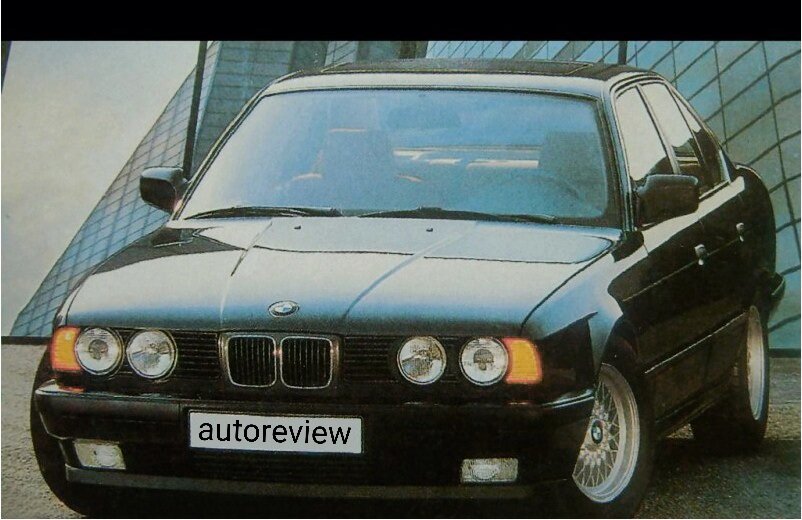 Любимая машина прошлого BMW E34 i525