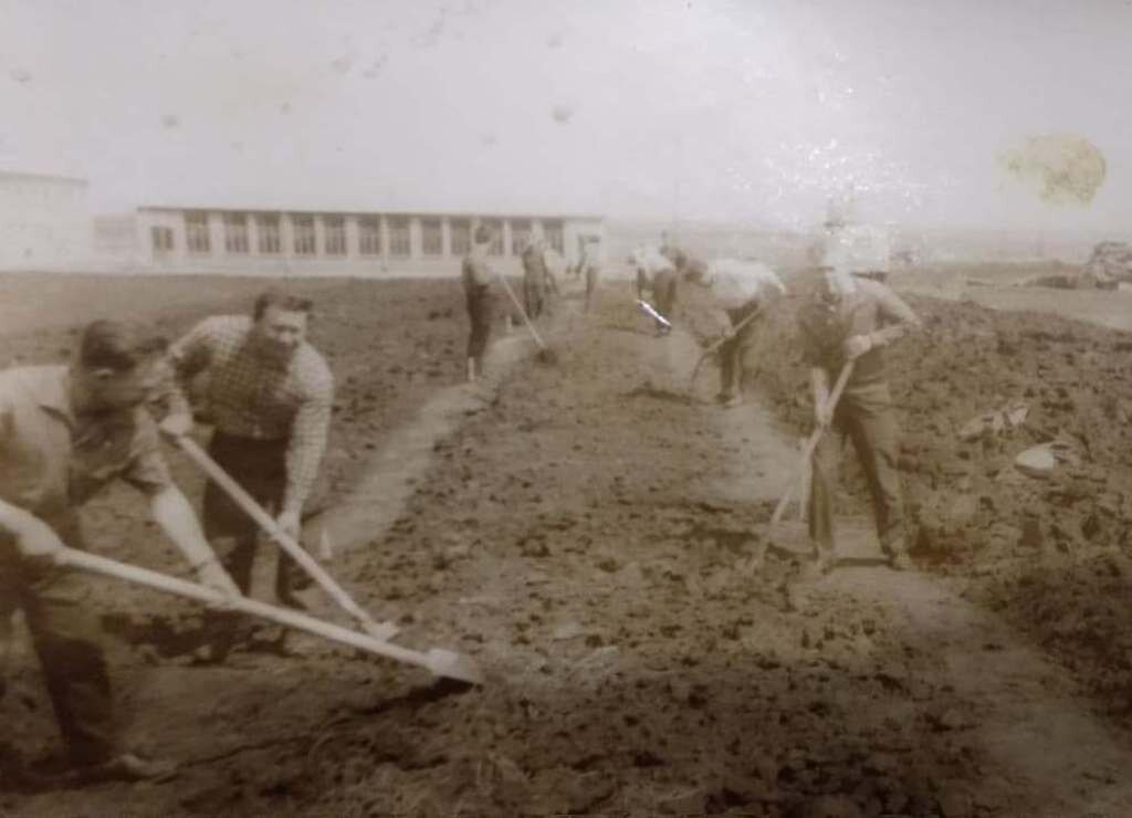 Главная аллея на пути в столовую