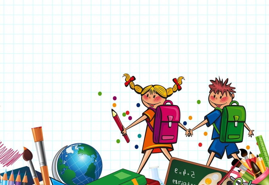 Изображение маленьких учеников