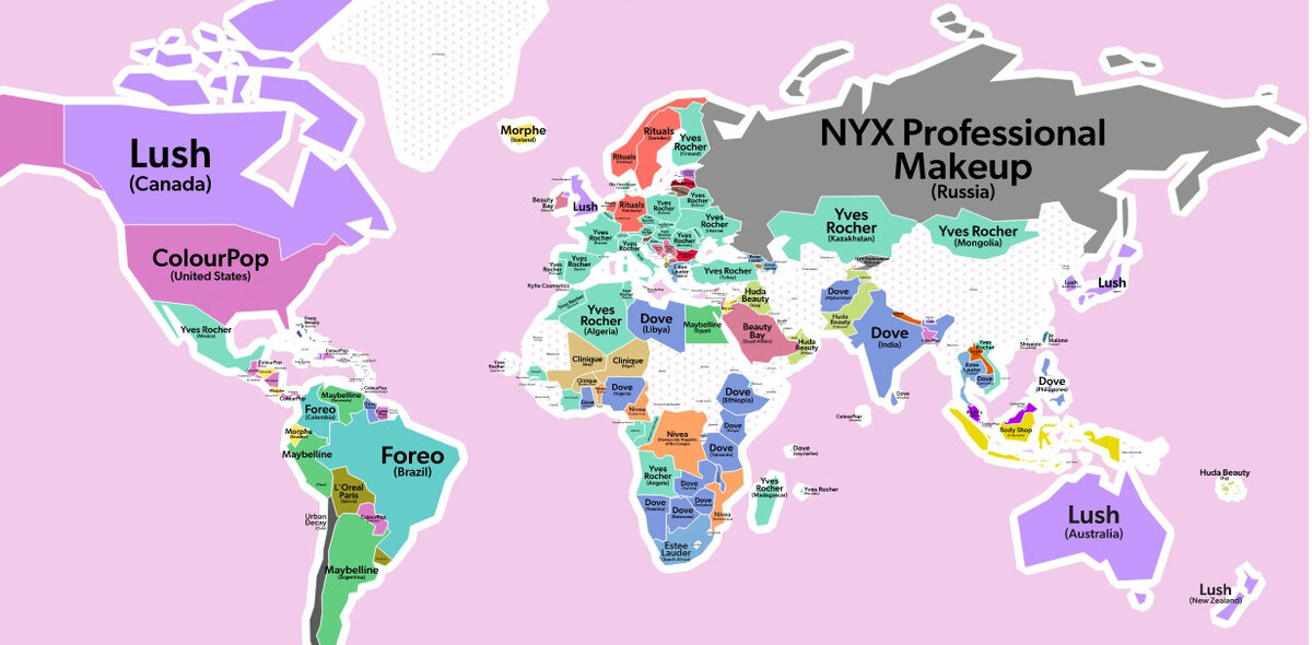 Cosmetify.com, Cosmetify Index Map, 2020