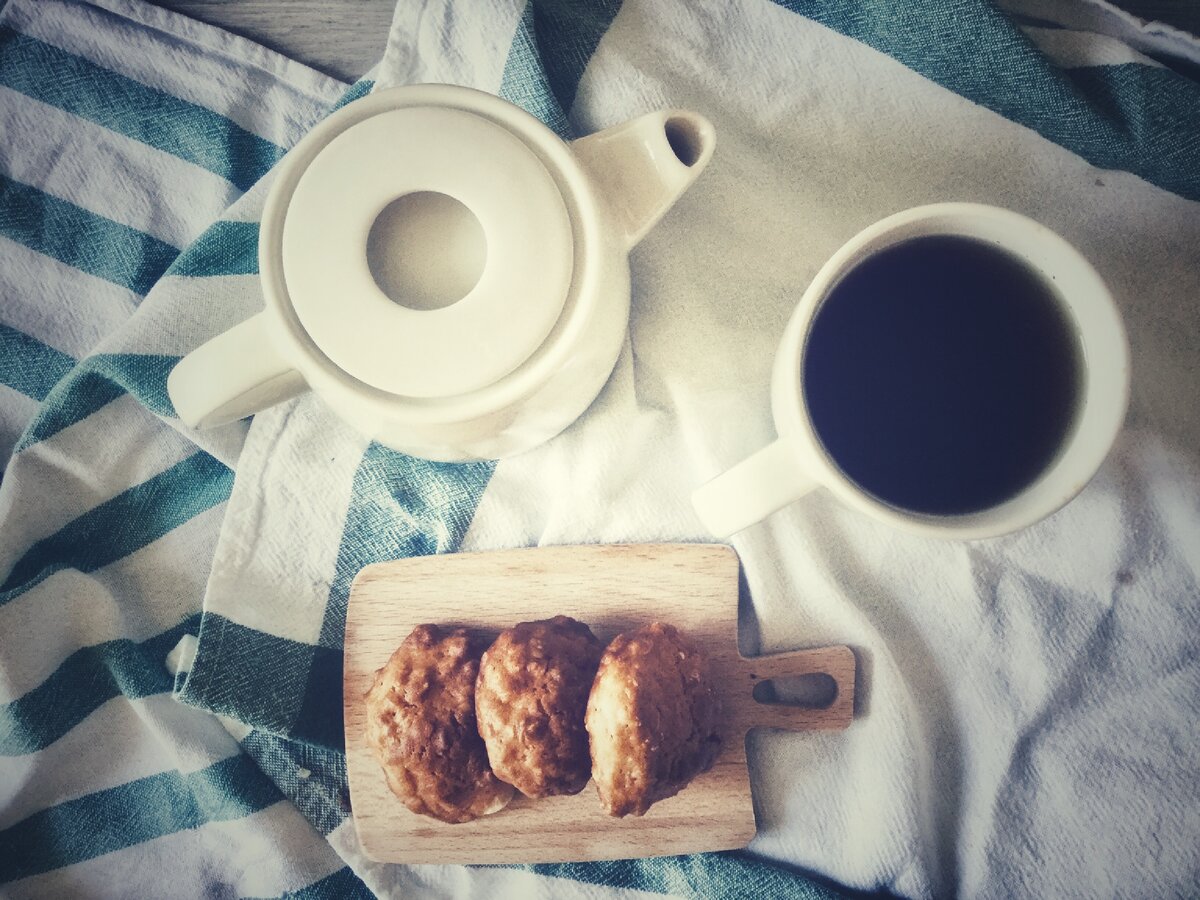 Такое простое и вкусное печенье скрасит понедельничный вечер. Фото автора