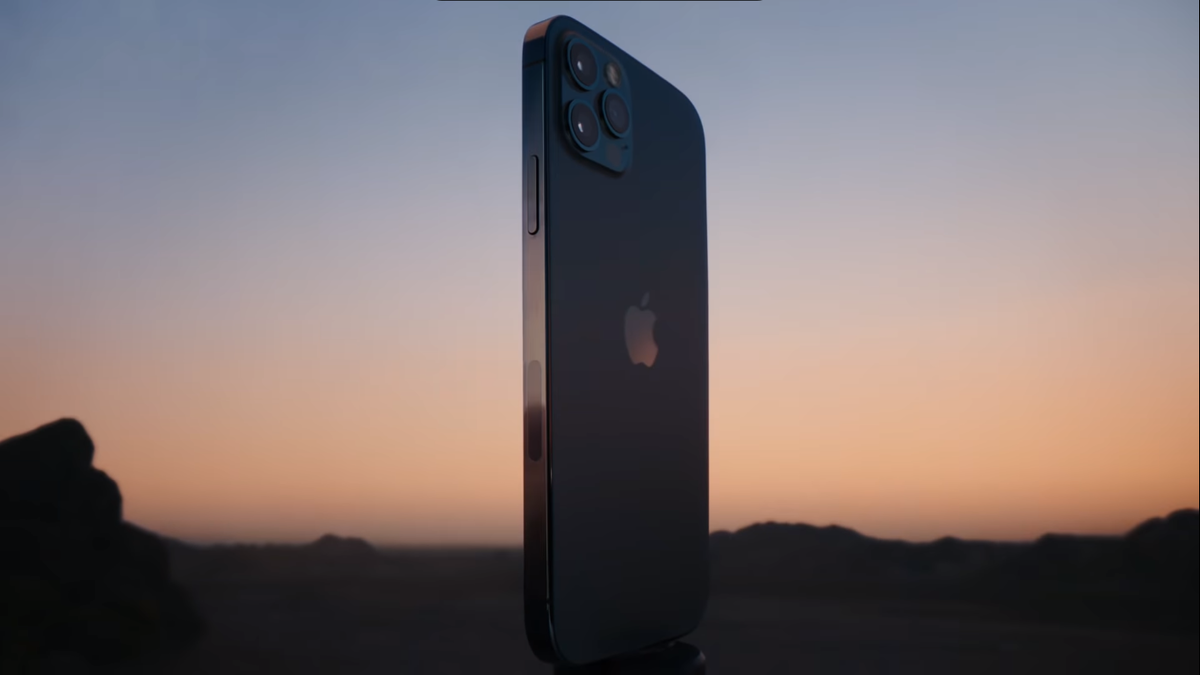 Обновленный дизайн iPhone 12. 