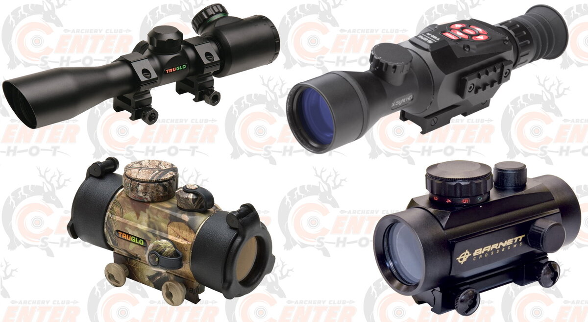 Оптические и коллиматорные арбалетные прицелы