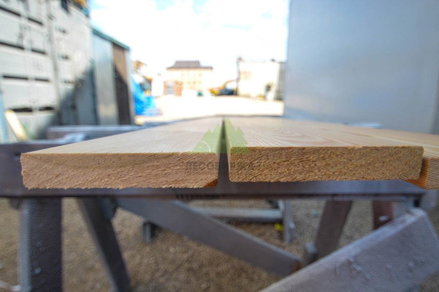 
Фото 2. Планкен прямой "Экстра" толщина 20 мм