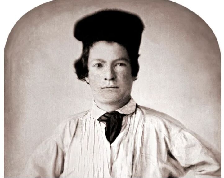 Портрет Марка Твена в 15 лет