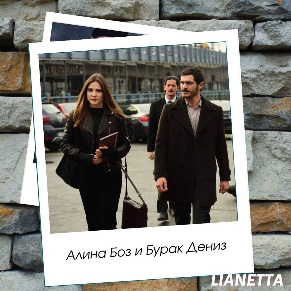 Алина Боз и Бурак Дениз в сериале «Марашанец». Источник фото: Канал atv