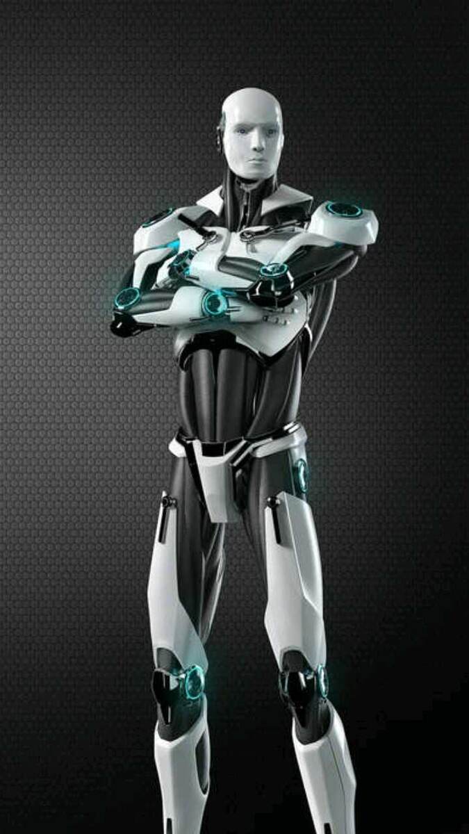 Я себе представила примерно такого робота. 