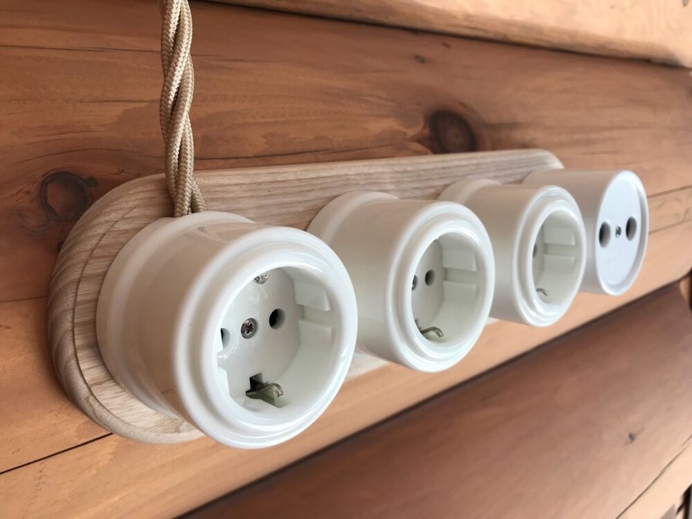 Электропроводка в стиле ретро (фото взято из открытых источников). Листайте дальше->