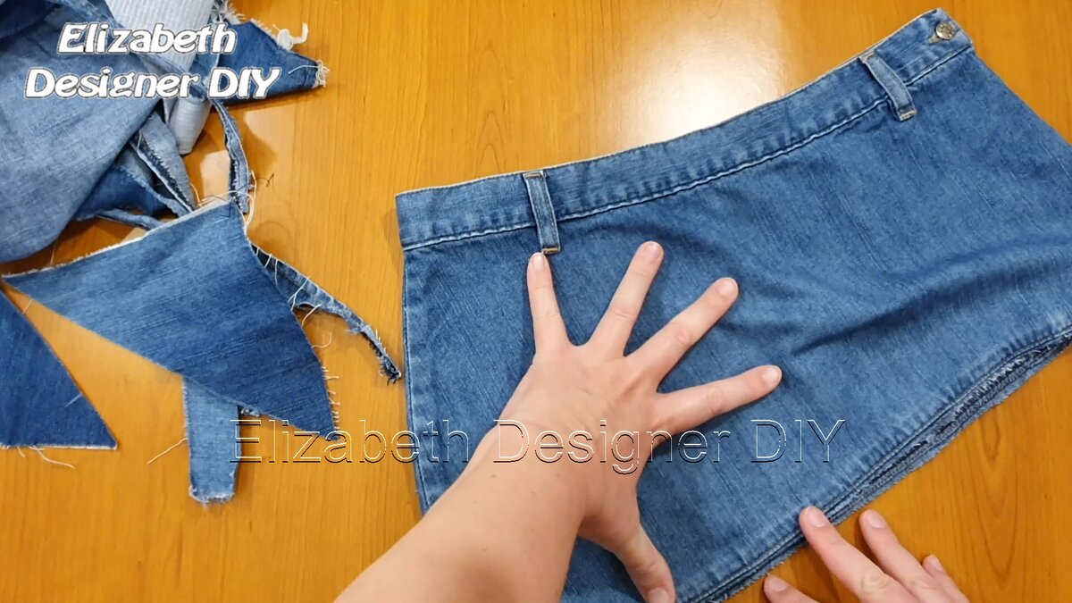 Это самый большой цельный кусок, из него я и буду выкраивать главную деталь