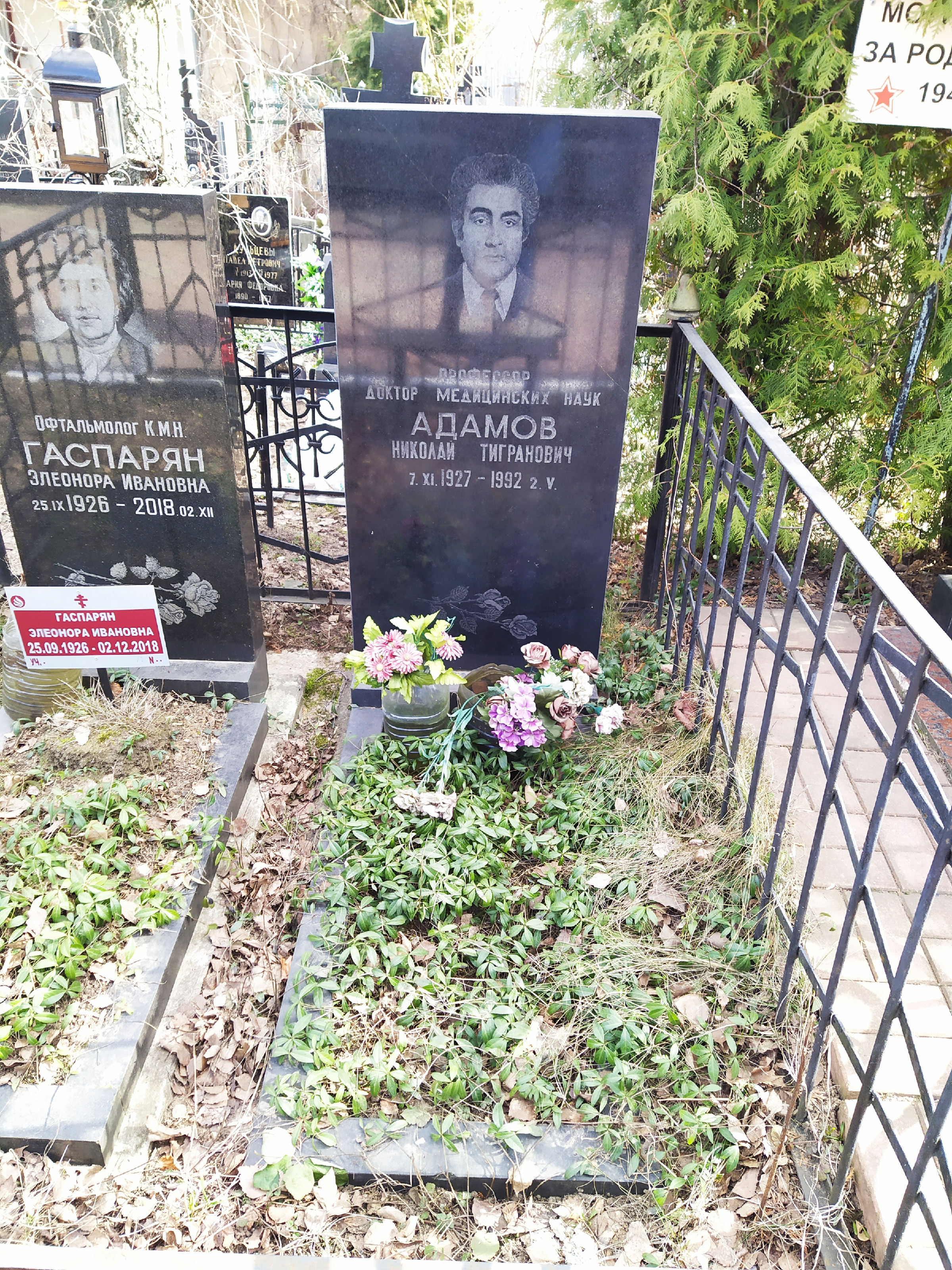 Выдающиеся врачи похороненные в Москве. Часть 2.4