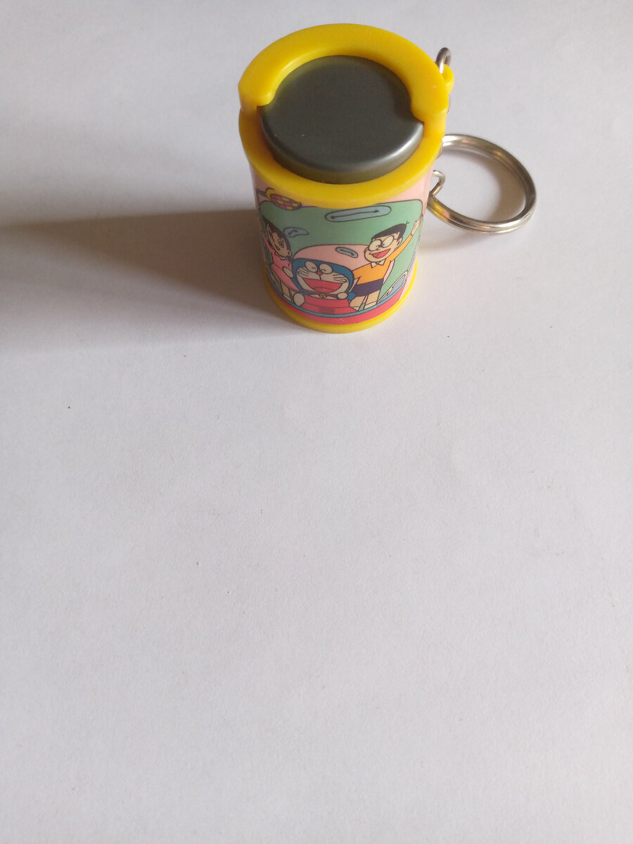 Японская монетница брелок с рисунками , культового мультперсонажа Доремона.