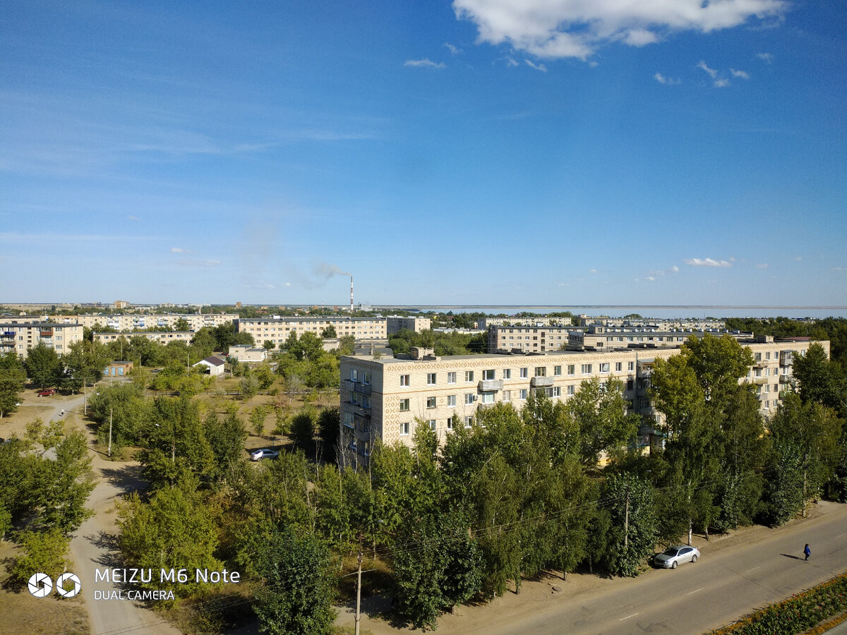 Вид на городок (личное фото автора)