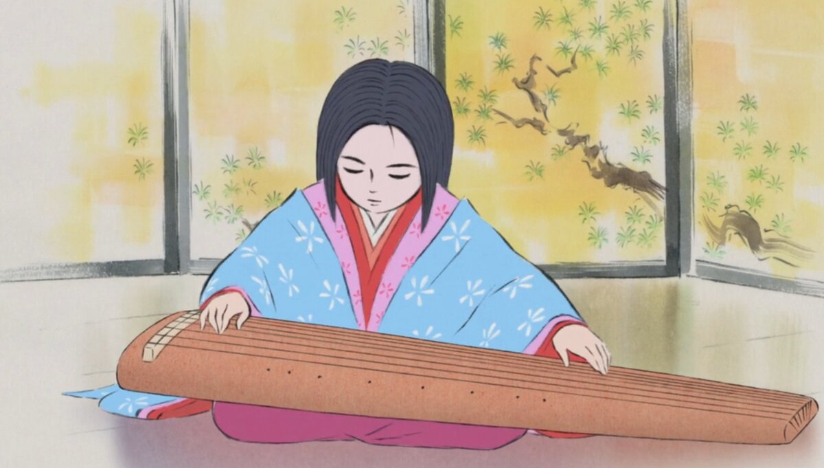 «Сказание о принцессе Кагуя» анимационный фильм студии Ghibli, 2013 год