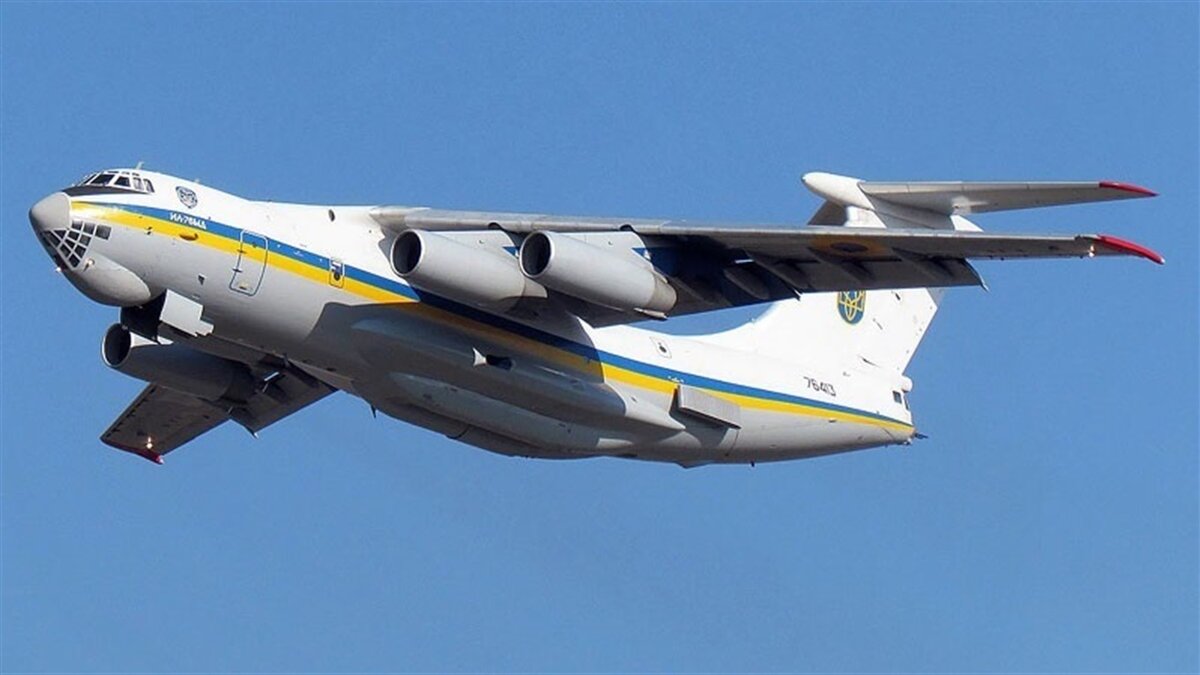 Ил-76 ВВС Украины. Источник фото: https://finobzor.ru/49429-aviaciya-ukrainy-kriticheski-zavisit-ot-il-76.html