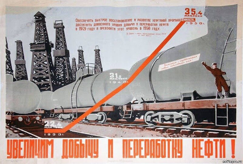 На фото: плакат из прошлого века