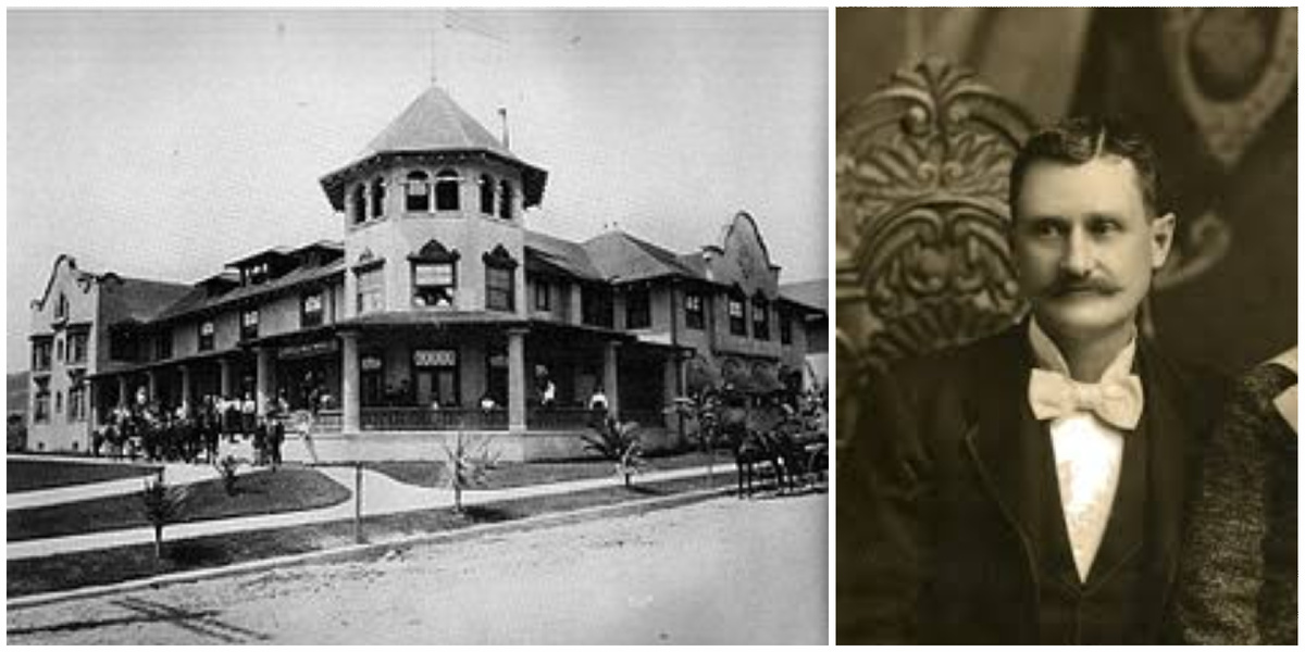 Отель Hollywood и Хобарт Джонстон Уитли. Источник: Hooray for the Hollywood Hotel. 