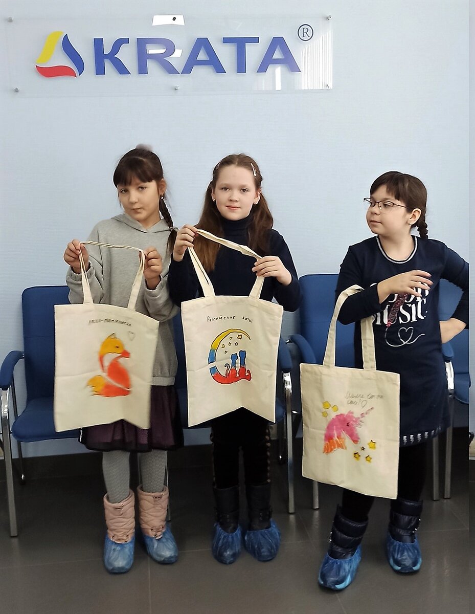 Правда ведь, классные сумки получились у ребят!