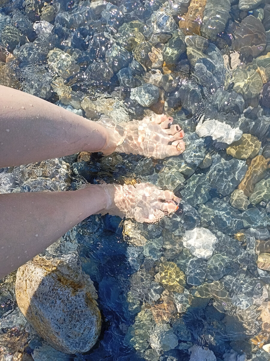 Чистое море Сочи в поселке Сириус