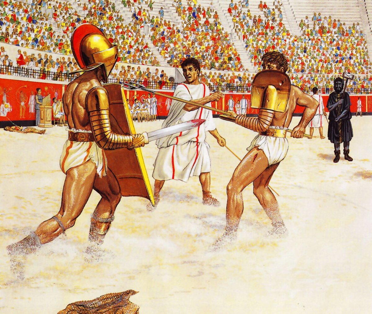 Гладиаторские бои в древнем Риме. Бои гладиаторов в древнем Риме. Бои гладиаторов в древнем Риме Колизей.