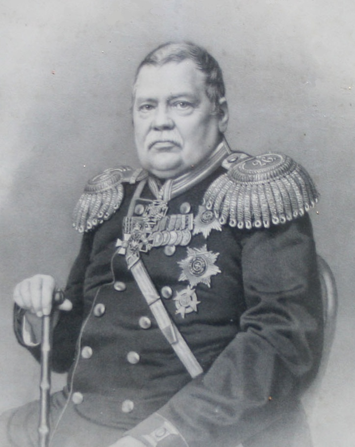 Граф Михаил Николаевич Муравьёв. Литография. Санкт-Петербург. 1865 год