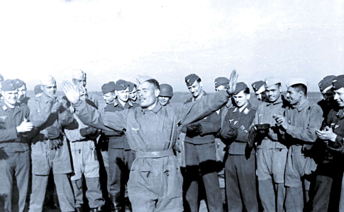 Коллаборанты из 804-го азербайджанского горно-егерского батальон "Аслан".