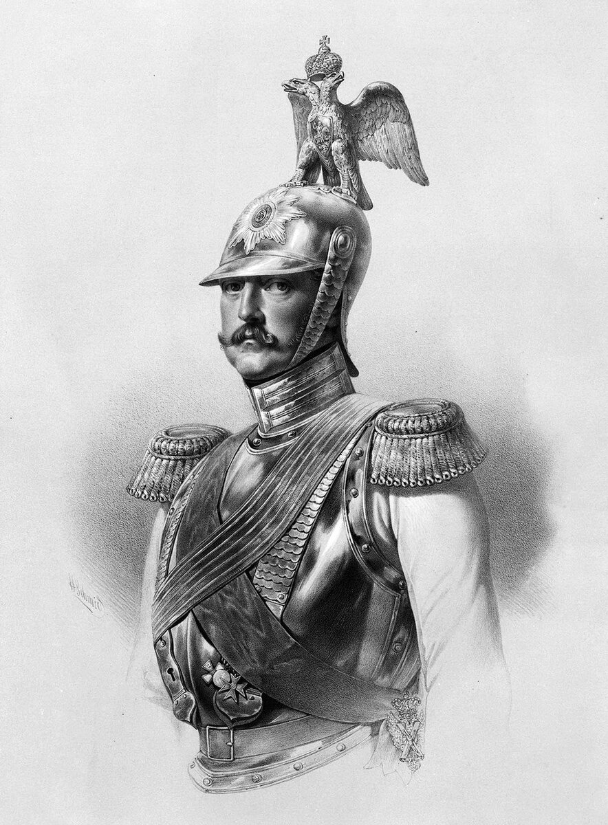 Schmid H. Imperator Nikolai I (litografiya 1849)