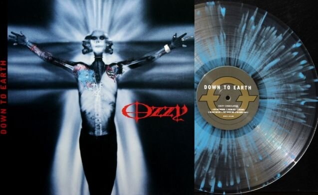 Виниловая версия альбома Ozzy Osbourne "Down to Earth", 2001 г.