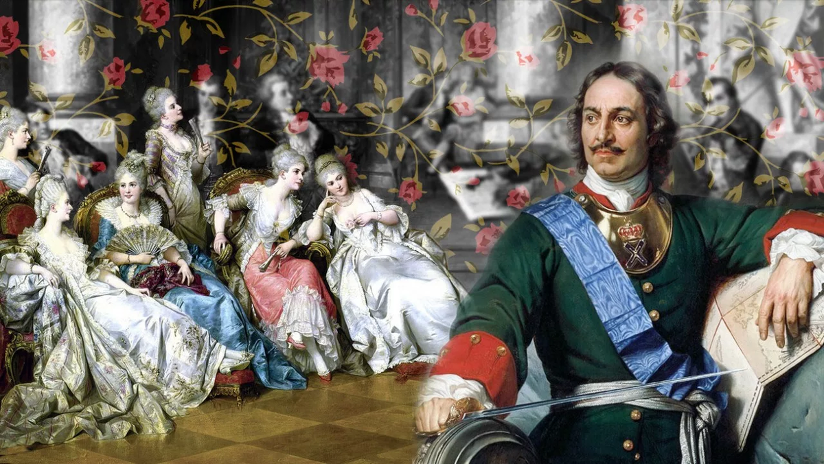 Обстановка на балу в Немецкой слободе. 