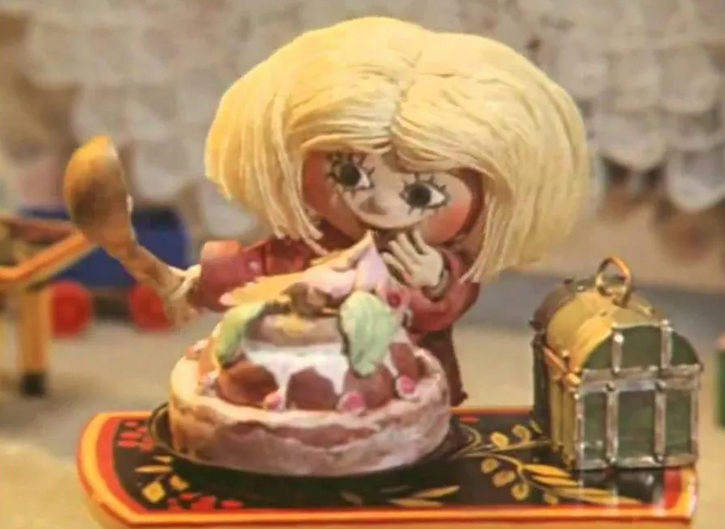 Кадр из мультфильма "Домовенок Кузя"