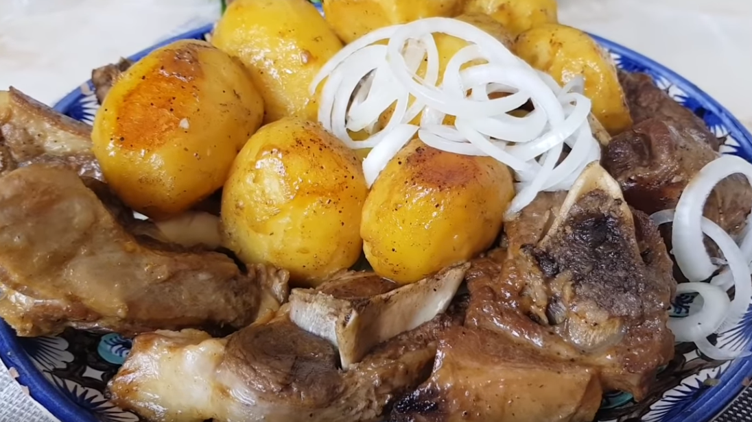 Казан кебаб с бараниной