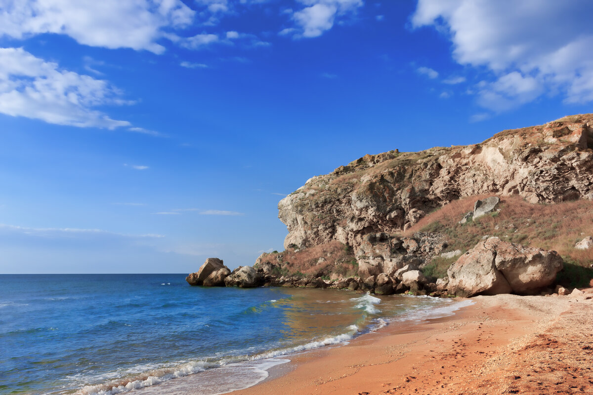 Генеральские пляжи в Крыму Судак