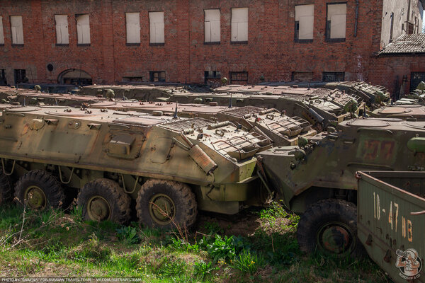 Базы хранения военной техники в россии карта