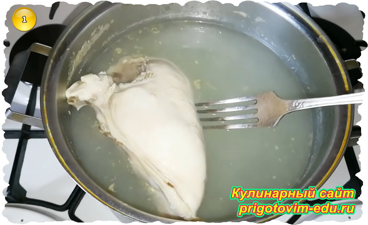 Салат с курицей и пекинской капустой «Калифорния»