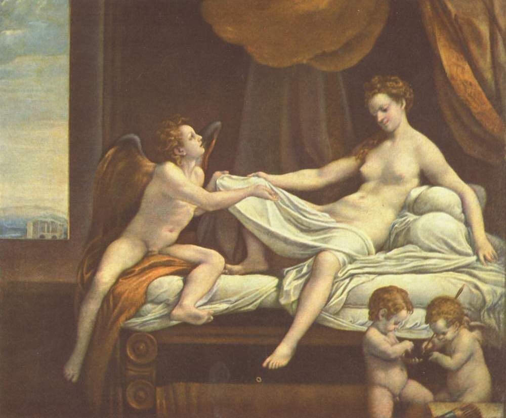 Антонио Корреджо - Даная, 1530г