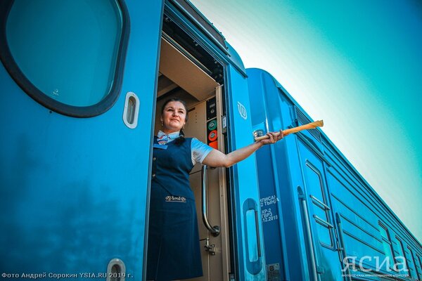 В Якутск пришел первый пассажирский поезд. Но пока это всего лишь красивый пиар
