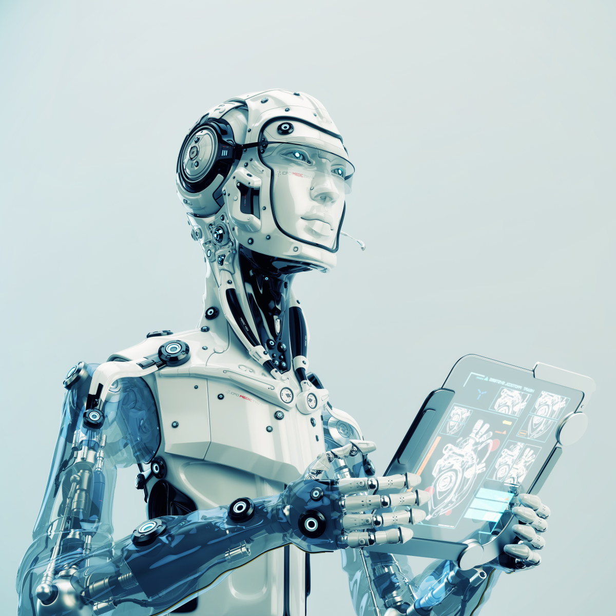 Робот. Роботы будущего. Робот человек. Искусственный интеллект.